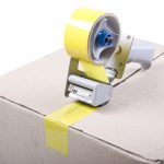 Tape sealing box